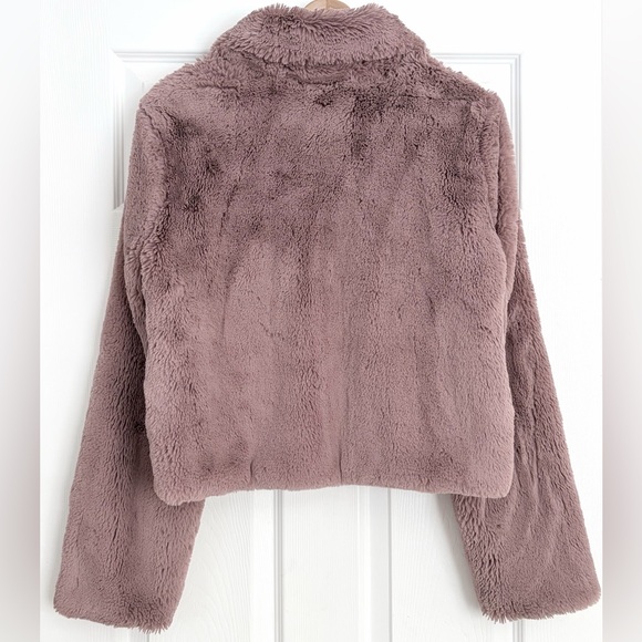 Anthropologie Plush Faux Fur Jacket Size M - Picture 6 of 6